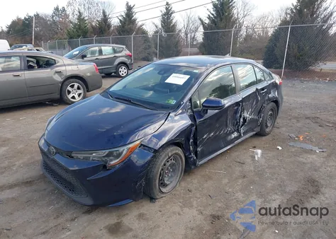 2021 Toyota Corolla Le from USA, damaged, VIN JTDEPMAE0MJ183211